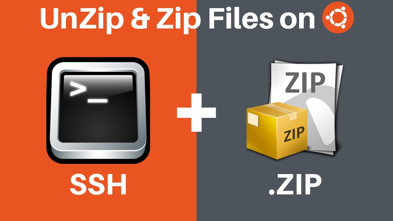 How to unzip a ZIP File in Terminal Using SSH